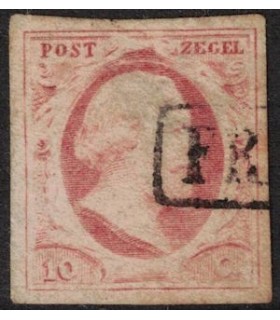 002 Koning Willem III B keus (o)