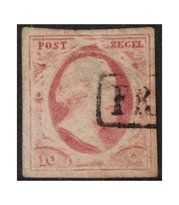 002 Koning Willem III B keus (o)