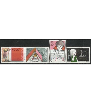 1167 - 1170 Kinderzegels (xx)