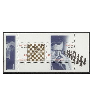 1969 Max Euwe zegel (xx)