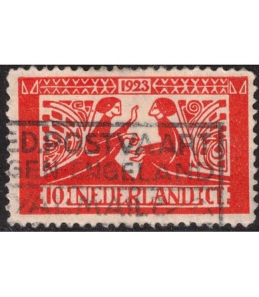 135 Toorop zegel (o) 1.