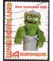 Kerstzegel Oscar Sesamstraat (o)