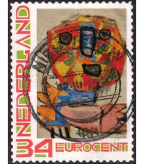 Kerstzegel Karel Appel (o)
