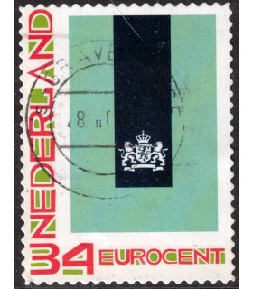 Kerstzegel groenvlak met logo (o)