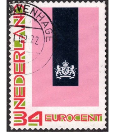 Kerstzegel rozevlak met logo (o)