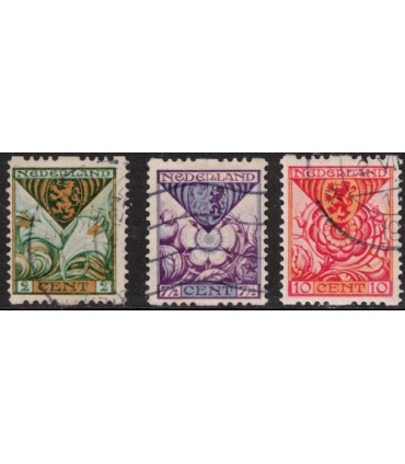 R71 - R73 Kinderzegels (o)