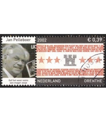 2066 Provinciezegel Pelleboer tab links (o)