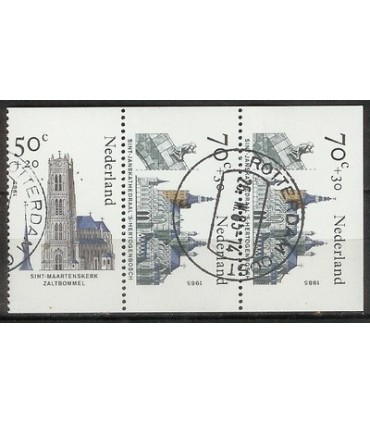 1328a - 1328c Zomerzegel (o)