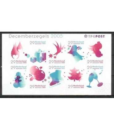 2371 - 2380 Decemberzegels 1/2vel (xx)