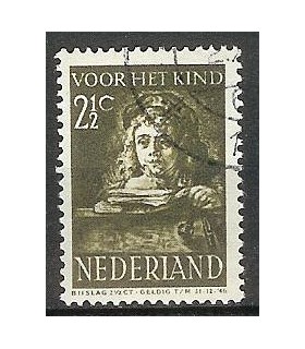 398 Kinderzegel (o)