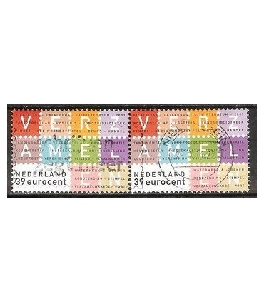 2210 Verzamelen dubbele zegel (o)