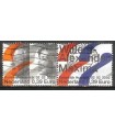 2046a - 2046b Koninklijk Huwelijk zegel (o)
