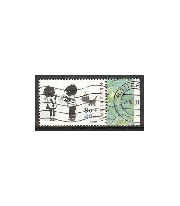 1854 Kinderzegel TAB (o)