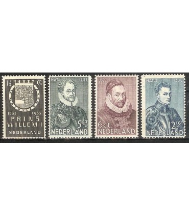 252 - 255 Herdenkingszegel (xx)