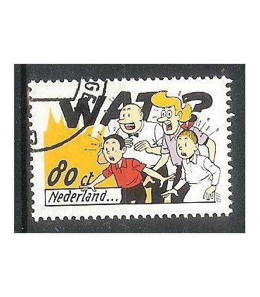 1714 Strippostzegel (o)