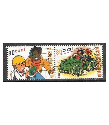 1920 - 1921a Strippostzegel (o)