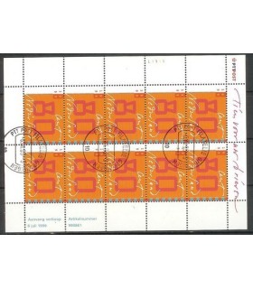 1837 Tien voor uw brieven vel (o)