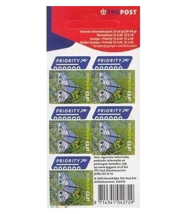 2321 Voor uw post (xx) vel