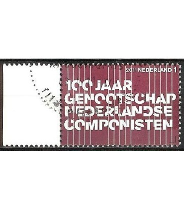 2819 Jubileum zegel componisten (o) TAB
