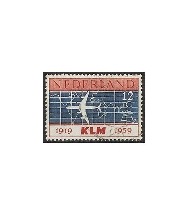 729 KLM-zegels (o)
