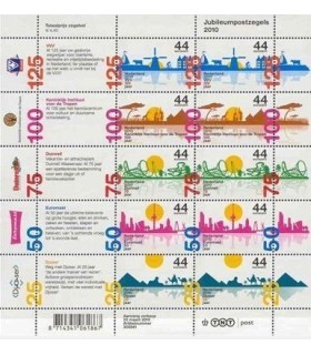 2708 - 2712 Jubileumzegels heel vel (xx)