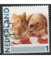 2791 Ha-26 Kat en hond (o)