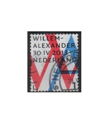 Willem Alexander Inhuldigingszegel (o)