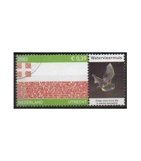 2072 Provinciezegel TAB (o) vleermuis