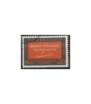 857 Vluchtelingenzegel (o)