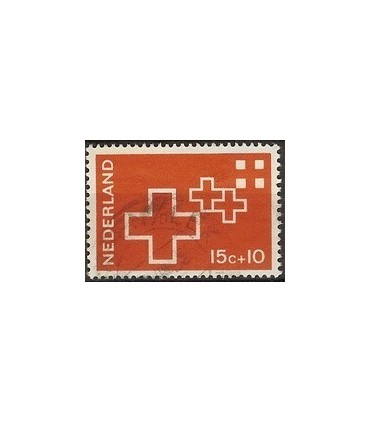 890 Rode Kruis Zegel (o)
