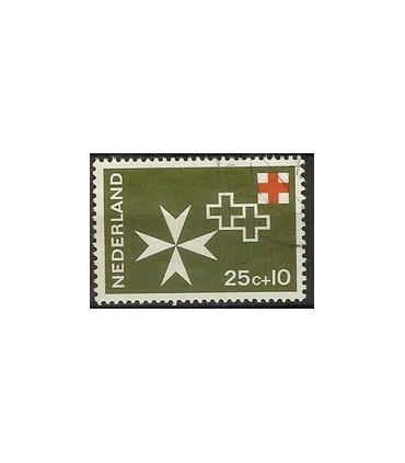 892 Rode Kruis Zegel (o)