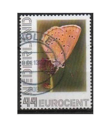 2563 Ae-53 Vlinders pimpernel blauwtje (o)