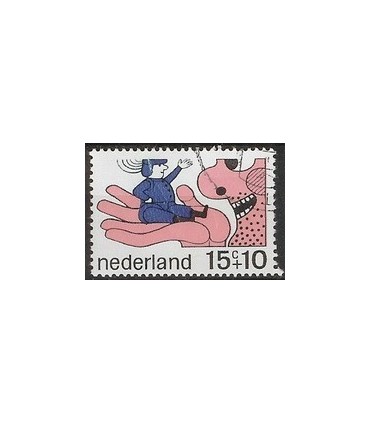 913 Kinderzegel (o)