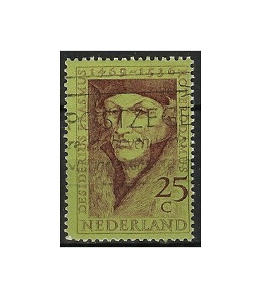 931 Erasmus-zegel (o)
