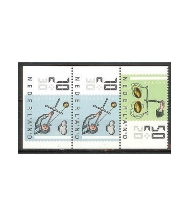 1352a - 1352c Zomerzegels (o)