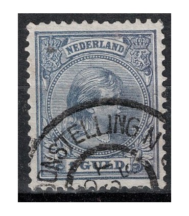 044 Prinses Wilhelmina (o) tentoonstelling stempel