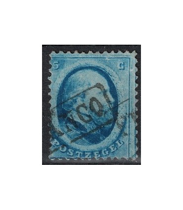 Gratis 3. NVPH nr. 004 Koning Willem III (o) 