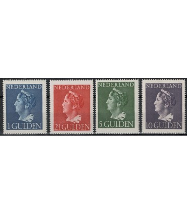 346 - 349 Koningin Wilhelmina (x) 2.