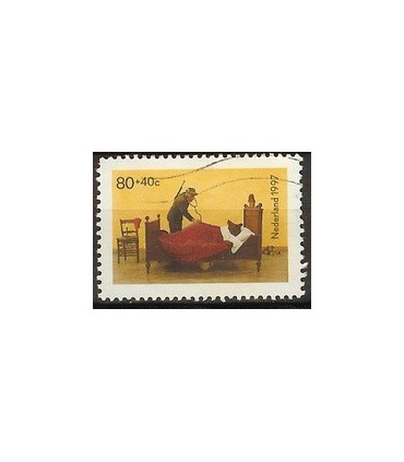 1736 Kinderzegel (o)
